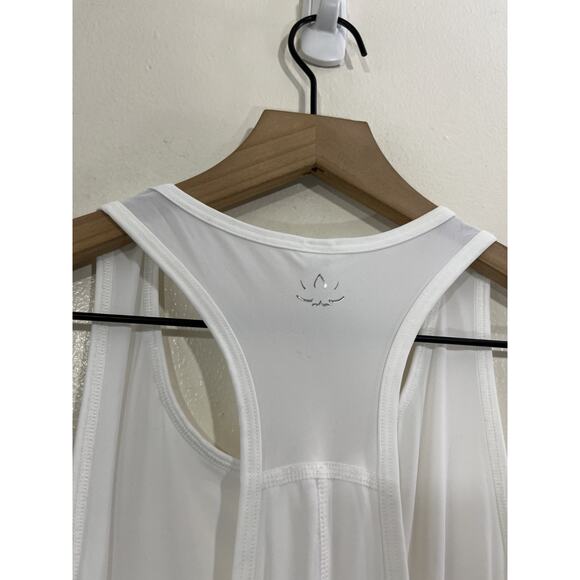 Beyond Yoga Razor Tank Top L Workout Hike Ballet Gym Pilates Athletic Athleisure - Picture 10 of 13